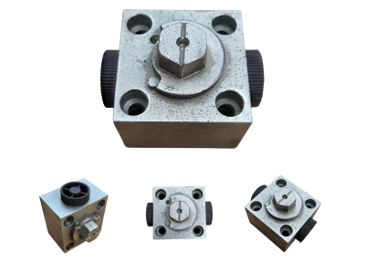 Zawór hydrauliczny kulowy mini koparki, ładowarki