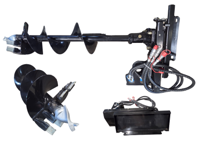 Wiertnica do słupków XTM Mini skid steer X360S / X480S