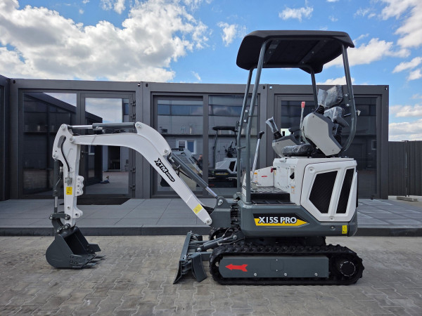 Minikoparka gąsienicowa bez kabiny X15S Pro | Sklep XTMGroup.pl