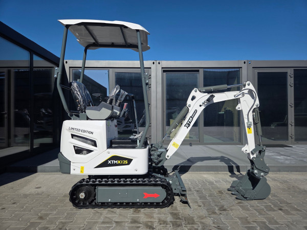 Minikoparka gąsienicowa bez kabiny X12S | Sklep XTMGroup.pl