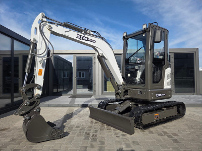 Minikoparka gąsienicowa z kabiną X27S XTM | Sklep XTMGroup.pl