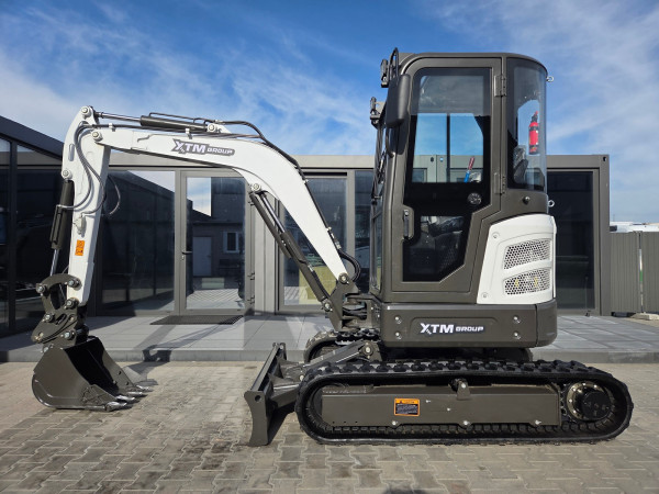 Minikoparka gąsienicowa z kabiną X27S XTM | Sklep XTMGroup.pl