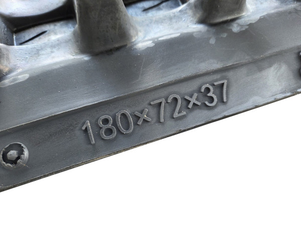 Gąsienica gumowa XTM 180x72x37 mini koparka