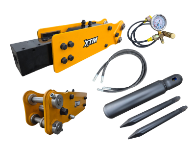 Młot Hydrauliczny Wyburzeniowy Mini koparka XTM waga 2-3t  Zestaw!