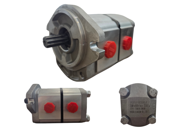 Pompa hydrauliczna dwusekcyjna XTM 25 MPa do mini koparki