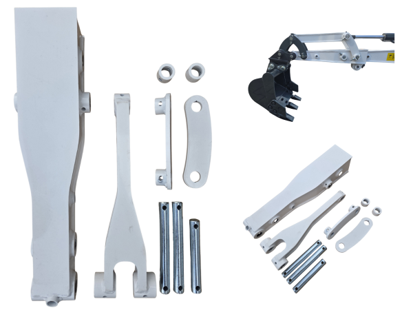 Przedłużka ramienia minikoparki 60cm XTM X09S/X10S/X15S 1